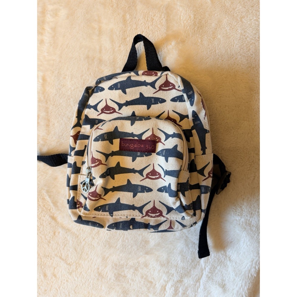 360 Mini Backpack Shark Week School Casual